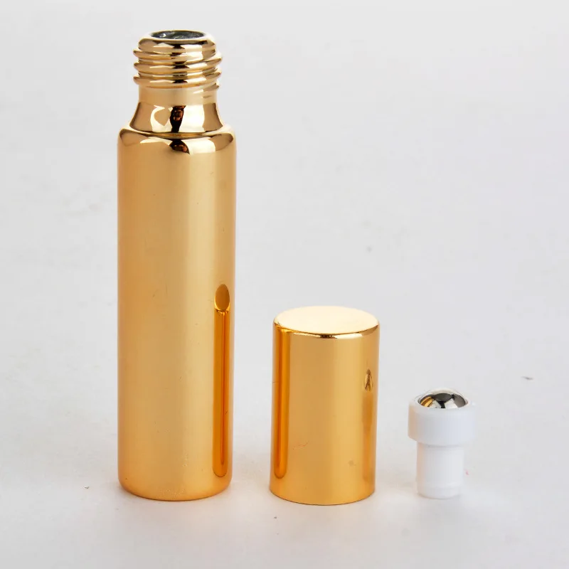 Roller Ball Refillable Smeared Essential Oil Massage UV Travel Empty Mini 5ml/10ml Separate bottles Glass Bottle Perfume