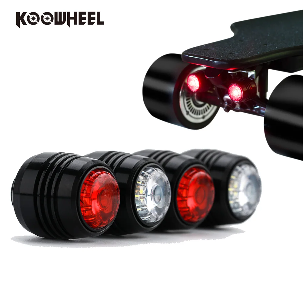 

Koowheel 4pcs/set Skateboard LED Light Night driving Lighting/Warning LED Lights for 4 Wheels skateboard Longboard