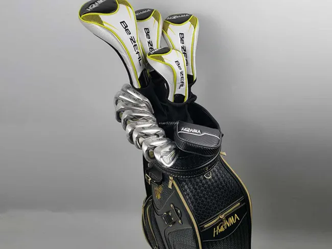 

Honma BeZEAL 525 Golf Full Set Golf Clubs Driver + Fairway Woods + Irons + Utility + Putter R/S Graphite Shaft With Head Cover