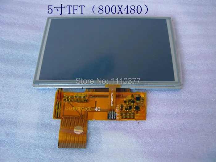 NoEnName_Null 5 0-дюймовый TFT ЖК-экран с сенсорной панелью OTD9960 OTA7001 Drive IC 800*480 для STM32 drive board