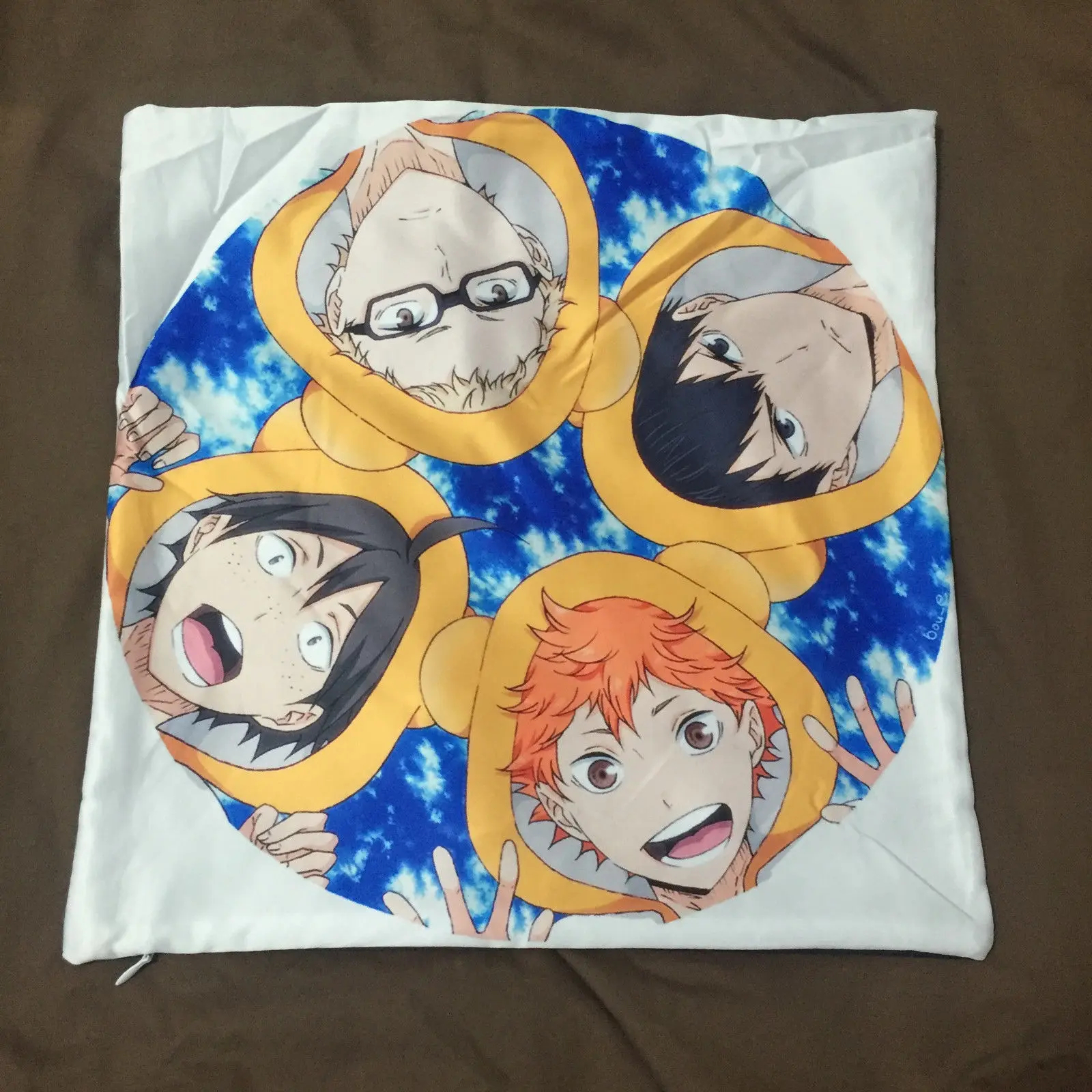 Аниме Haikyuu! Двусторонний наволочка чехол s обнимая Подушка Чехол для подушки