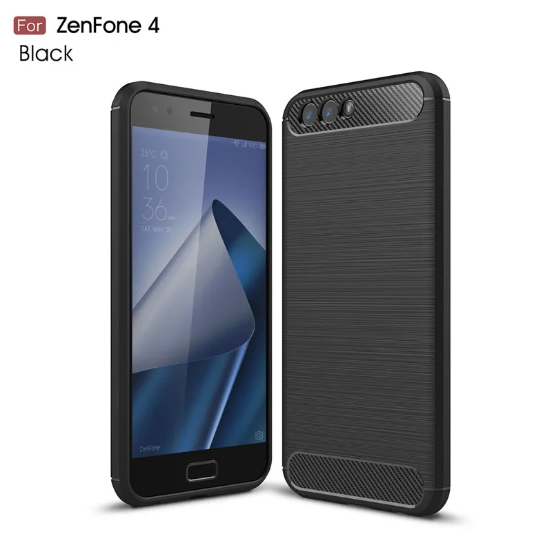 

5.5 Inch Carbon Case For Asus Zenfone 4 ZE554KL ZE 554KL ZE554 KL 5.5" Back Cover Case For Asus Zenfone 4 ZE554KL Coque Cases