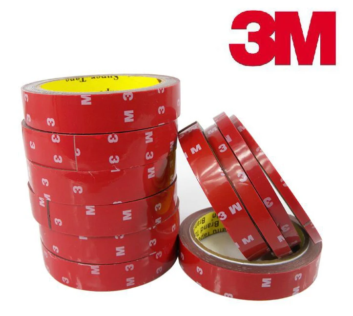 3m акриловой пеной для авто Двухсторонняя Вложений лента 10 мм интерьер автомобиля