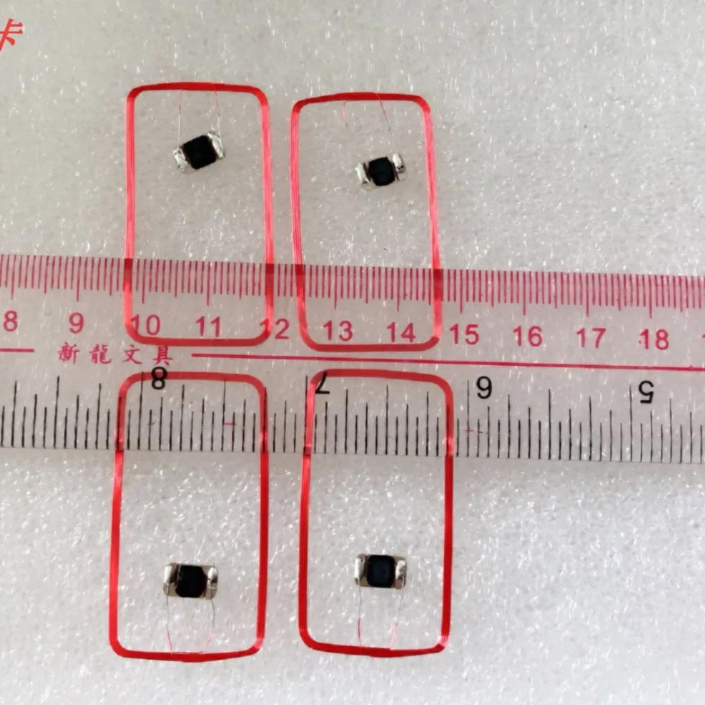 ISO14443A 13,56 МГц 44*22 мм сменных маркеров UID Изменяемая COB сменных маркеров UID антенны и микросхема пассивный rf карты 10 шт./лот