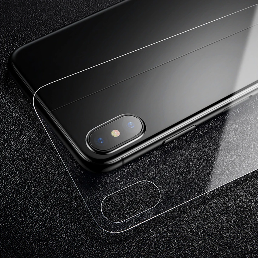 Zerosky для Apple iPhone X 9 H 2.5D 0,26 мм передняя+ задняя закаленная стеклянная Защитная пленка для экрана против царапин для iPhone X