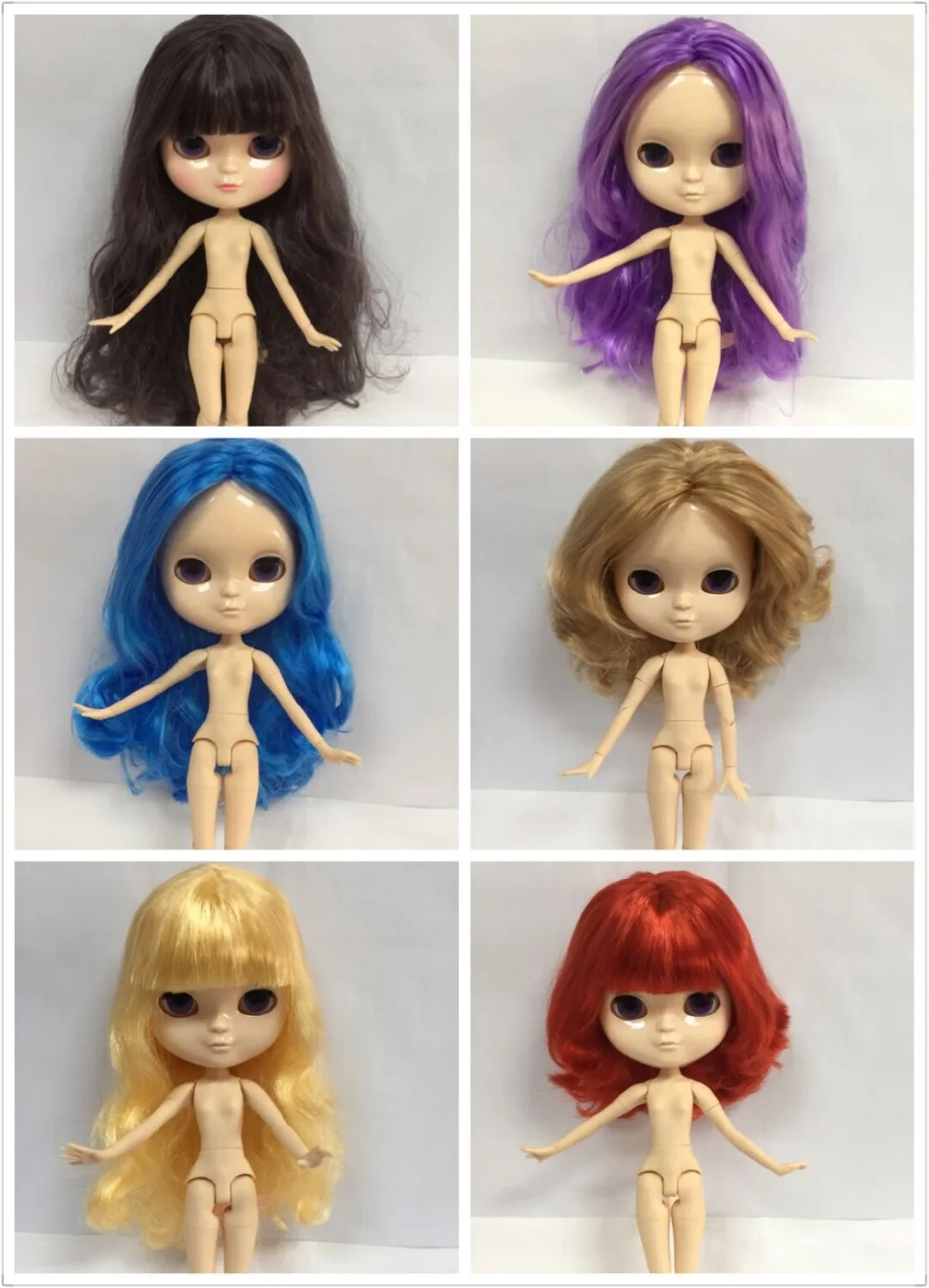 

Nude joint body ICY Doll DIY doll