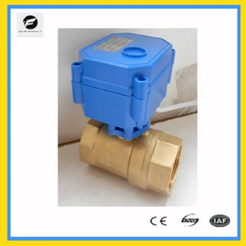 CWX-15 3/4 ''латунь моторизованный шаровой клапан DC12v электрический клапан три провода CR02 DN20 для подогревателя воды, техника для полива и орошения для вентиляции и кондиционирования воздуха