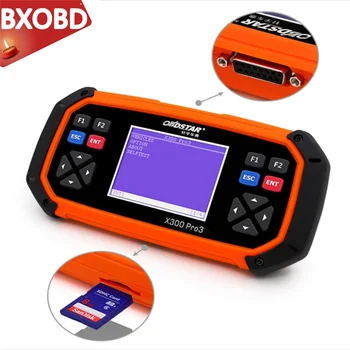 

Online Update OBDSTAR X300 PRO3 Key Programmer with Immobiliser + Odometer Adjustment +EEPROM/PIC+OBDII for Toyota H Chip
