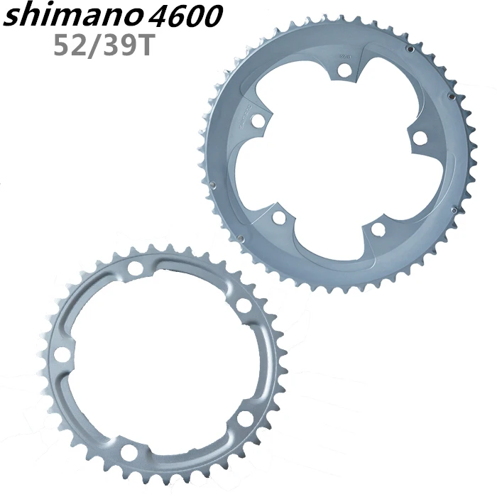 

Shimano TIAGRA 4600 10 speed bike bicycle Chainring bcd 130 52T 39T Original Crown Free shipping