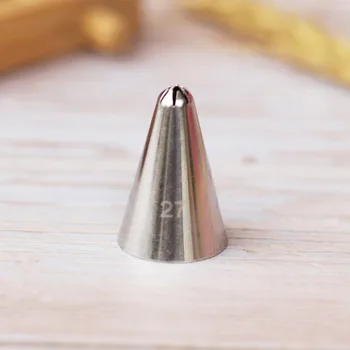 

#27 Close Star Cake Cream Decorating Pastry Piping Nozzle Icing Tips Bakeware Kitchen Tools Stainless Steel Small Size