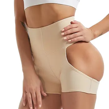 

Body Shaping Underwear Strong Tummy Hip Rubber Pants Shapers Body Shaping Hip Pants Ladies High Waist Stretch Pull Pants