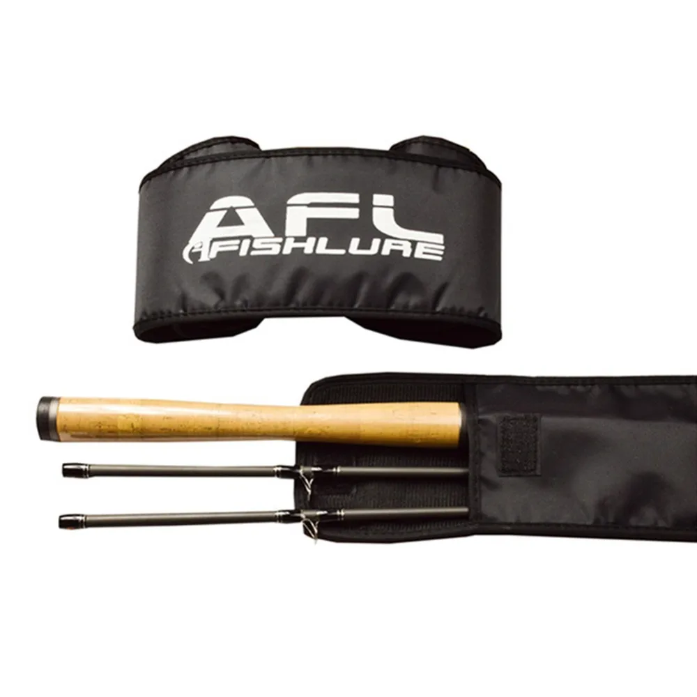 

110x10cm Fishing Rod Sleeve Cover Long Canvas Foldable Portable Protective Pouch Bag Fishing Bag lixada