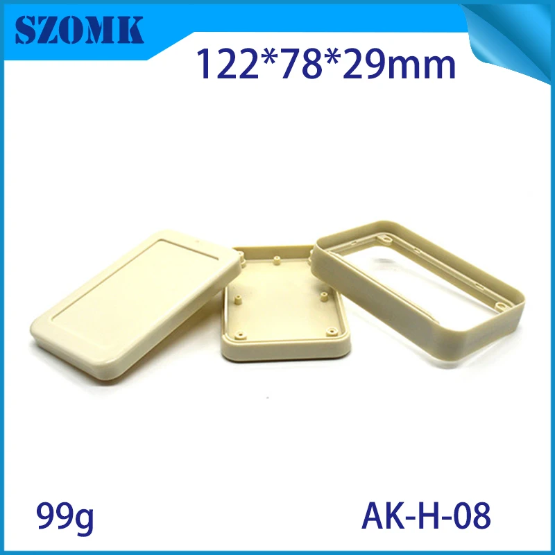 szomk handheld plastic enclosure for electronics plastic case remote control box instrument enclosure shell plastic housing device box (10)