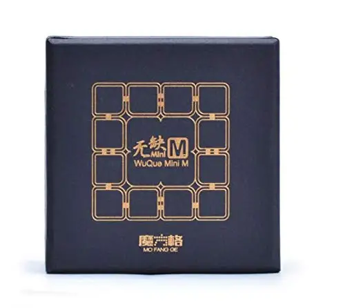 Cuber speed QiYi Mini WuQue 4x4 м stickerless speed Cube Mofangge Mini Wuque Магнитный магический куб