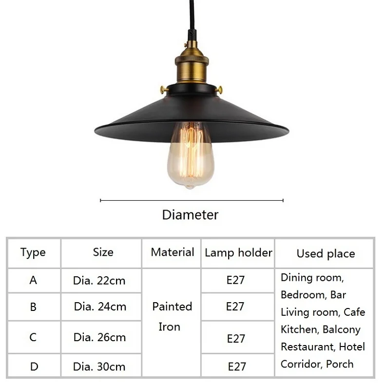 Винтажный подвесной светильник, промышленный современный подвесной светильник, чердак, подвесной светильник для столовой, гостиной, кухни, скандинавский светильник