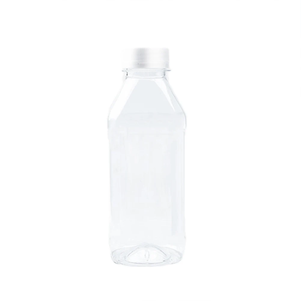 

44PCS 250ML Juice Bottle Beverage Bottles Safe Plastic Empty Jar Storage Bottle Containers With Lids For Home Office