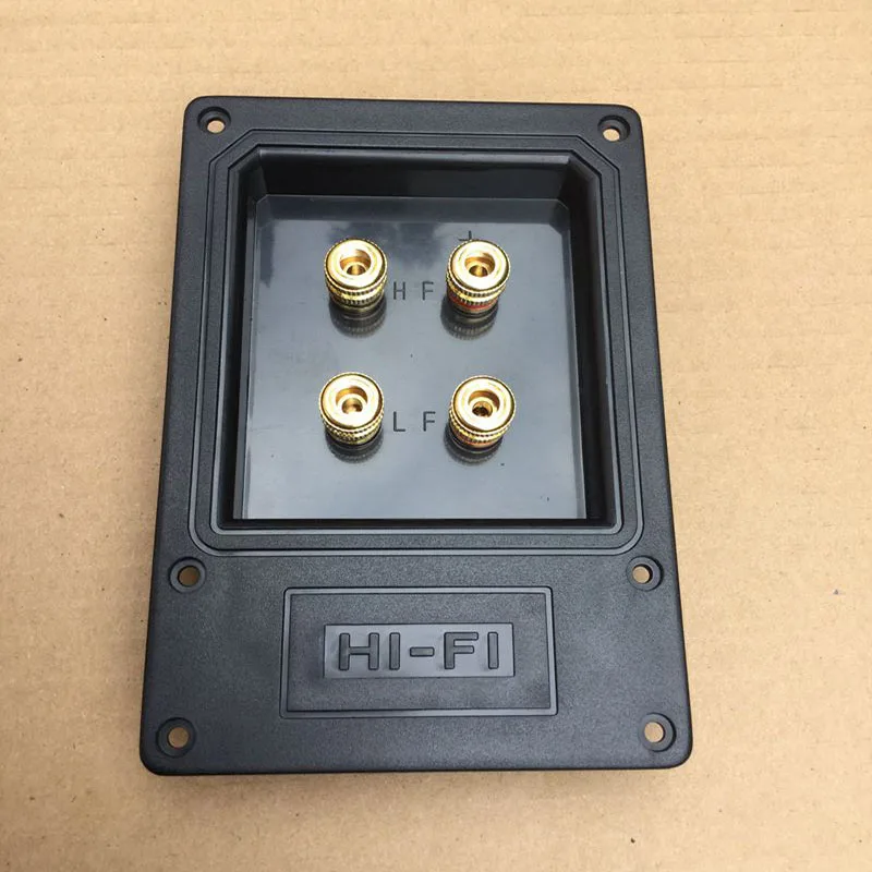 10pcs/lot Stage speaker junction box connector 4 position binding post