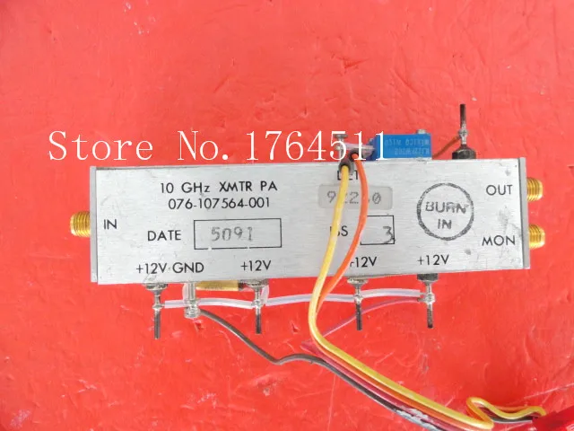 

[LAN] HARRIS 076-107564-001 10GHz 12V SMA supply amplifier