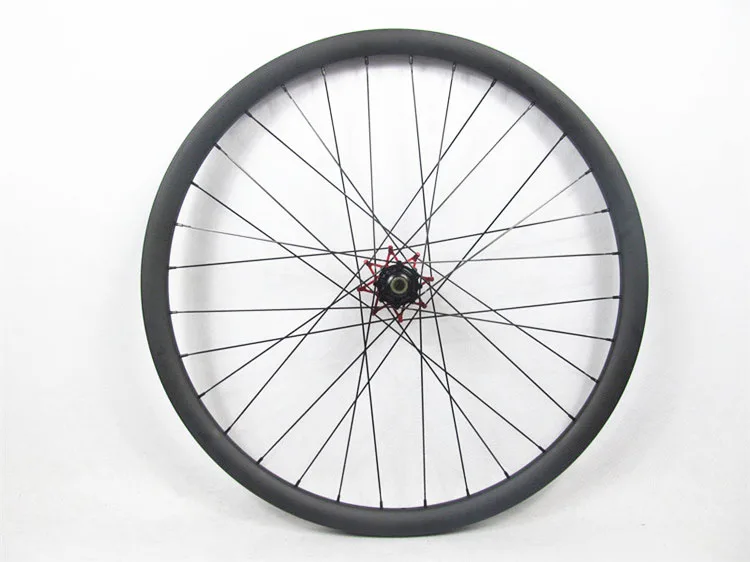 Discount Only 1316g !! Extralite disc hubs with Sapim aero spoke, 29er Farsports MTB wheels 30mm with 28H front 32H rear , no outer holes 3