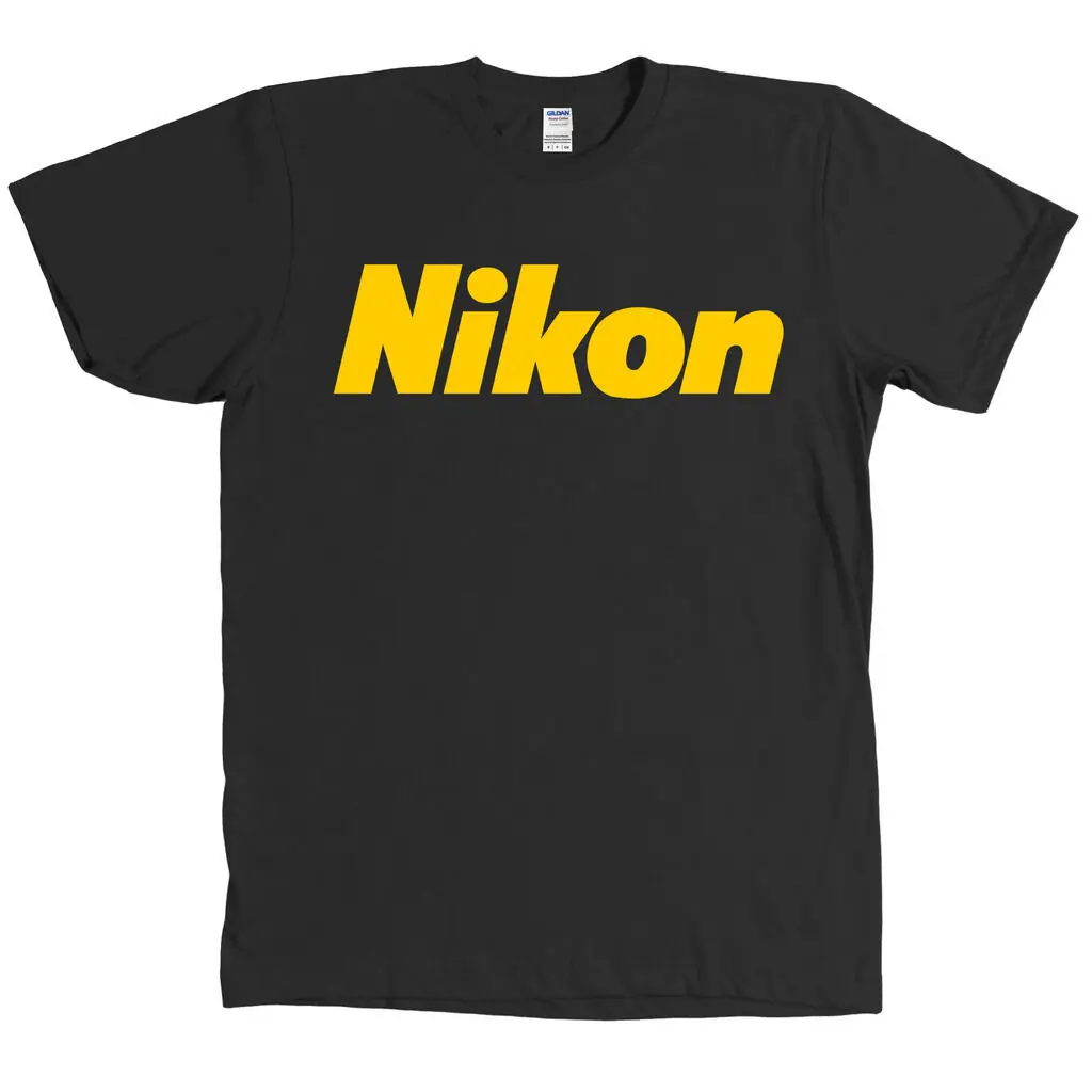 Nikon камера логотип Футболка Nikkor фотография Новый с бирками-много цветов | Мужская