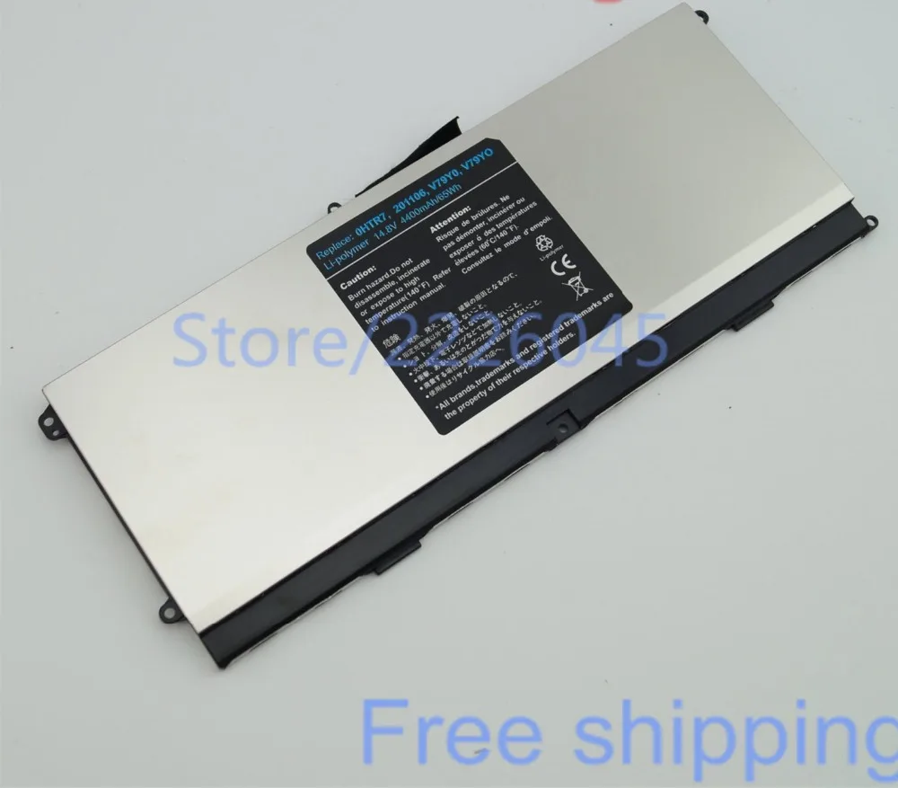 IECWANX 100 new Laptop Battery 0htr7 (14.8V 4400mAh) for Dell XPS 15z
