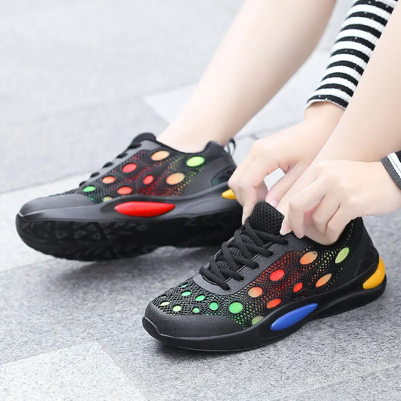 

2019 autumn Women Casual Shoes Platform White Sneakers Lace-Up Sewing Wedges Lover Shoes for Women winter Zapatos Mujer