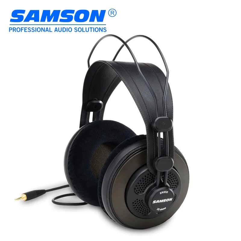 Lowest Price Original Samson SR850 professional monitoring headphone for studio/semi-open monitor headset one piece package Lowest Price Original Samson SR850 professional monitoring headphone for studio/semi-open monitor headset one piece package
