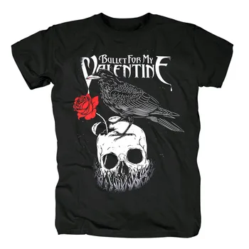 

Bloodhof Bullet For My Valentine Mens Raven T-Shirt In Black Asian Size