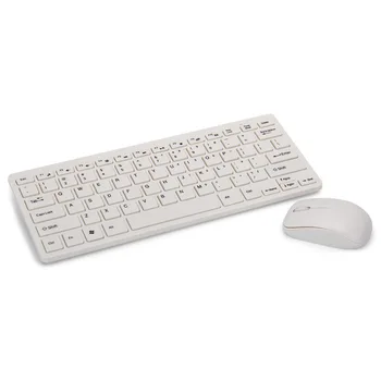 

Wireless Keyboard And Mouse Portable Game Keyboard Pc Set Plastic