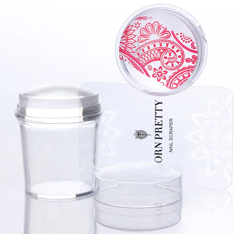 1 шт. 3 9 см прозрачный силиконовый штамп инструмент для дизайна ногтей & BORN