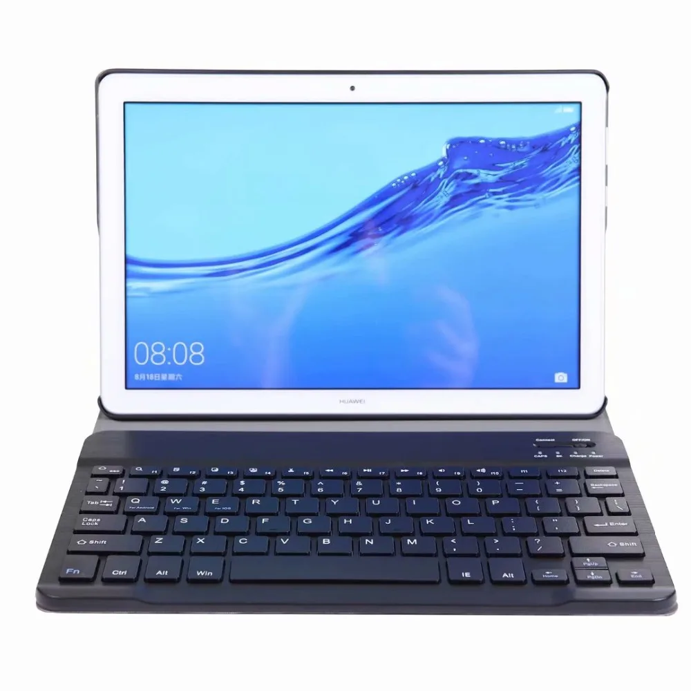 Новый товар чехол для Huawei Mediapad T5 10 1 дюйма фотосессия/L09/L03/W19 клавиатура с Bluetooth +