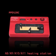 PPD-120C интеллектуальная платформа для распайки iPhone X cpu разборка выделенная нагревательная платформа ремонт материнской платы мини