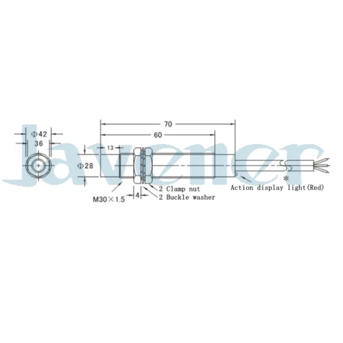 LJ30A3 20 Z/BX/по 3 проводам NPN/PNP NO/NC 6 36VDC датчик приближения|switch|bx |