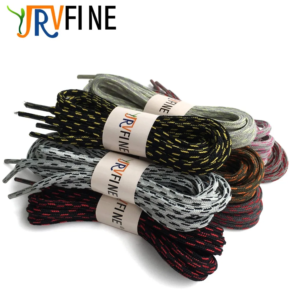 

YJRVFINE 1Pair 115CM Double Color Square Shoelaces Children Running Shoes Strings Shoe Laces for Hiking Shoes Sneakers Rope Lace