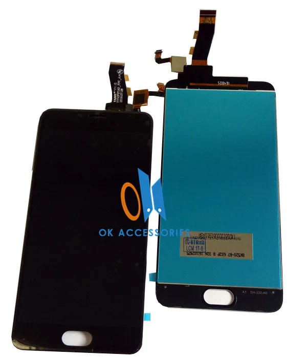 5 2 дюймовый ЖК дисплей для Meizu M5 Mini M611D M611H M611Y M611A кодирующий преобразователь