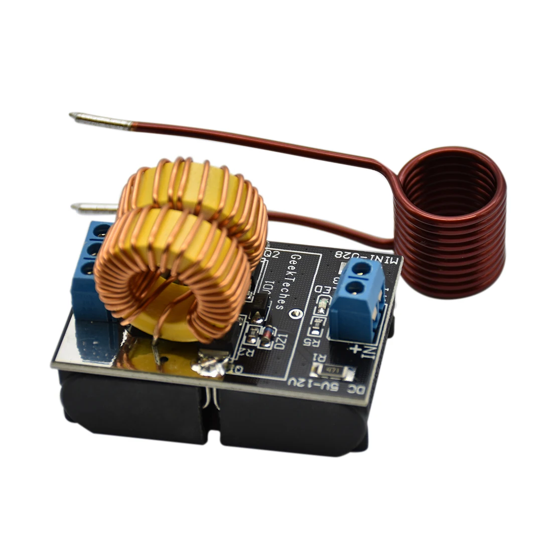 low cost  5V~12V Zero Voltage Switching ZVS Induction Heating Power Supply Module with Coil Power Supply Heat