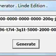 Вилочный погрузчик Linde keygen, генератор номерного кода Lexcom Linde keygen для Lindos + Doctor + PathFinder + TruckExpet, дата истечения патча