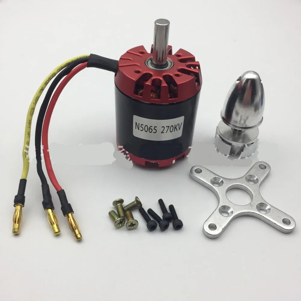 

1PC N5065 270KV 320KV Brushless Motor High-power Electric Scooter Outer Rotor Motors with Hall Sensor for RC UAV DIY Accessories