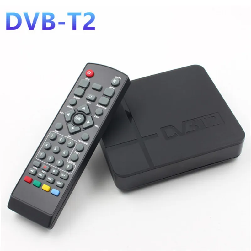 ТВ box DVB T2 цифровой ТВ ресивера DVB-T2 MPEG-2/-4 H.264 Поддержка HDMI Декодер каналов кабельного телевидения для Европы