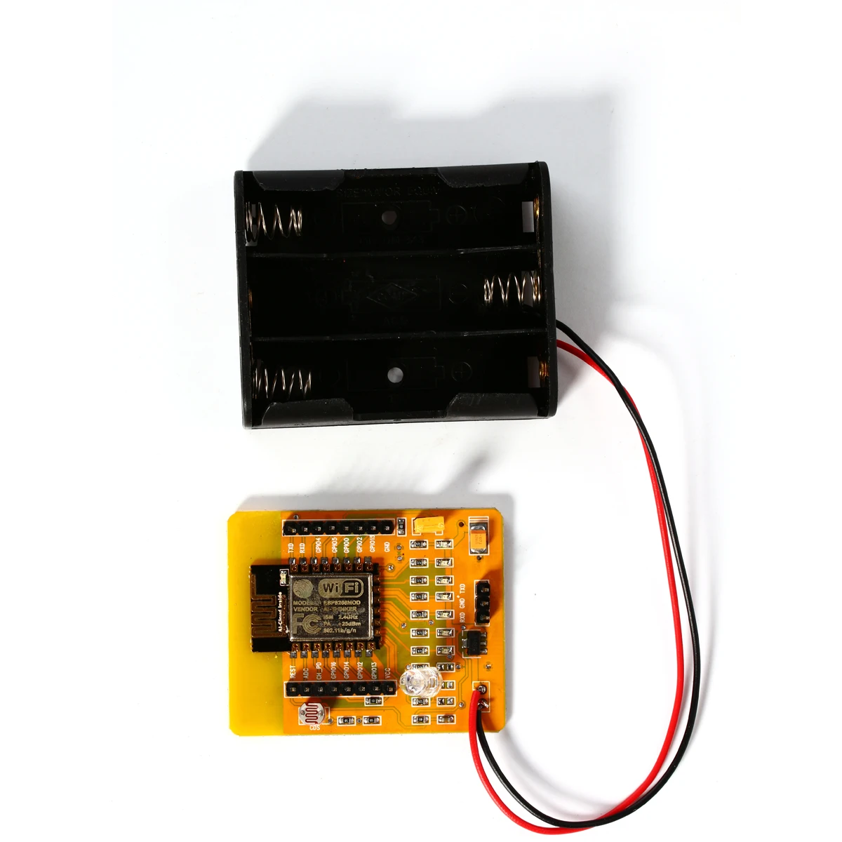 ESP8266 WIFI Serial Wireless Dev Test Board IO Leads ESP-12 //w AA Battery Holder