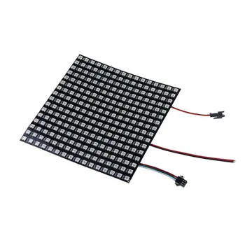 

Led flexible full color pixel screen ws2812b SK6812 dot matrix rgb screen soft screen 8x8 8x32 16*16