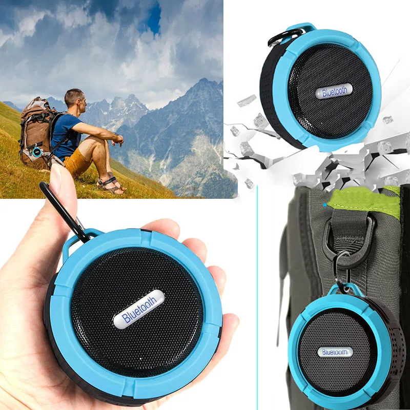 Беспроводной Bluetooth динамик upport TF карта музыка водонепроницаемый