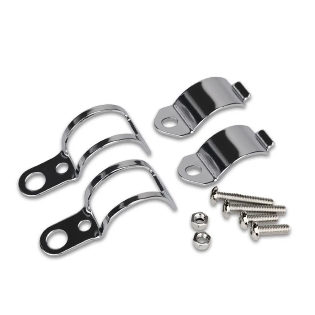 

Metal Accessory Motorcycle Durable Mount Scooter Signal Light Bracket Holder Easy Install Lightweight Turn Indicator Front Fork