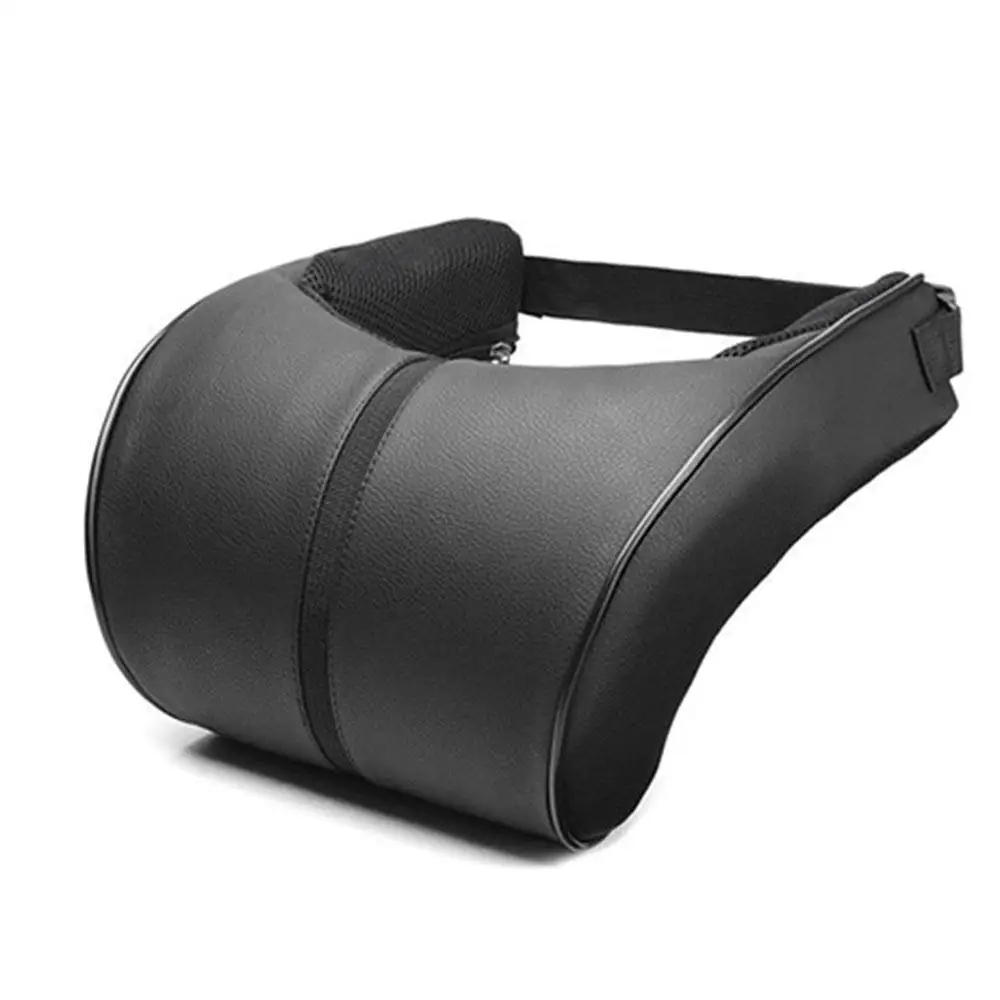 

Memory Foam Pillow Leather Neck Pillow Pillow Cushion Head Pillow Security Creative Good Gift Auto Car