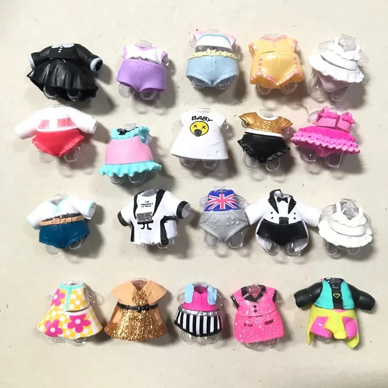 5pcs/set LoL Doll Clothes Girls Gift Toys Lol Accessories Doll Clothes