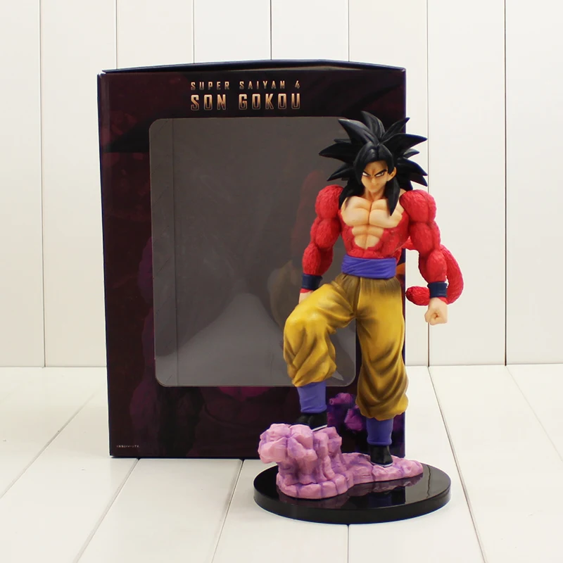 

15cm Dragon Ball Z Son Goku Super Saiyan 4 Figure Toy DBZ Model Toy