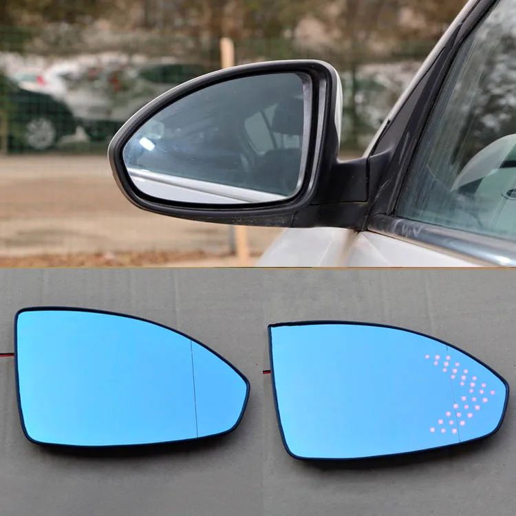 Стекла для Chevrolet Cruze 2 шт. с подогревом и поворотным сигналом|side view mirror|view mirrorblue side