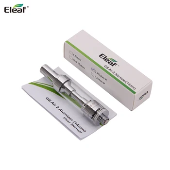 

Original Eleaf GS Air 2 Atomizer Tank 2ml Adjustable Airflow Dual Coil 14mm Fit for Eleaf iJust Start Plus