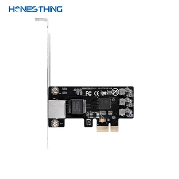 

HonesThing PCI Express to 10/100/1000M/2.5G Gigabit Ethernet Controller Card with Single RJ45 Port Wired Network LAN NIC Card