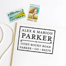 Пользовательские из библиотеки адрес штамп, деревянная резиновая печать, персонализированные Адрес штамп, подарок на новоселье, печать учителя